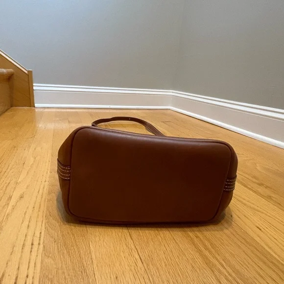 Polo by Ralph Lauren Brown Leather Shoulder Bag - Picture 8 of 9